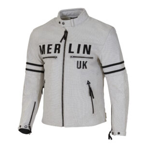 Revival D3O Leather Jacket Merlin White Revival D3O Leather Jacket Merlin White