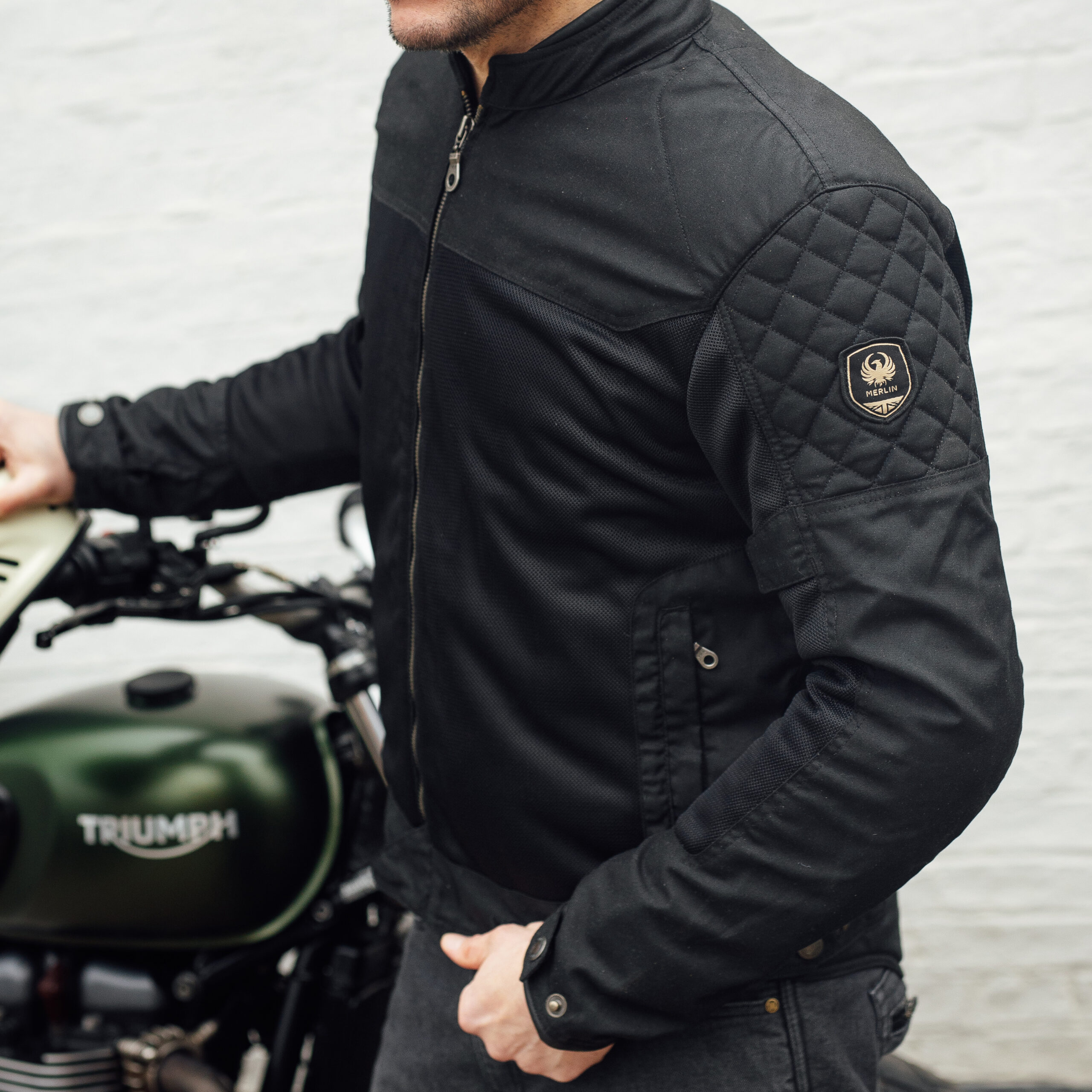 Waltham D3O Cotec Air Jacket Merlin Black Lifestyle Waltham D3O Cotec Air Jacket Merlin Black Lifestyle