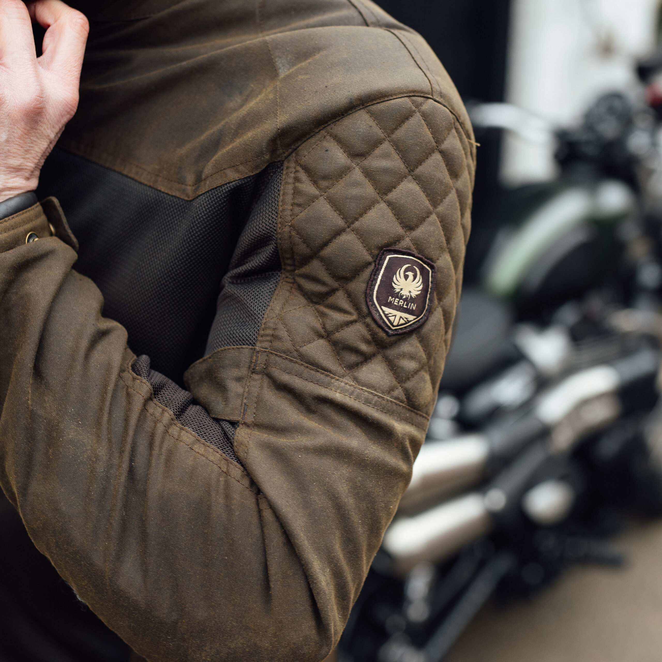 Waltham D3O Cotec Air Jacket Merlin Olive Lifestyle2 Waltham D3O Cotec Air Jacket Merlin Olive Lifestyle2