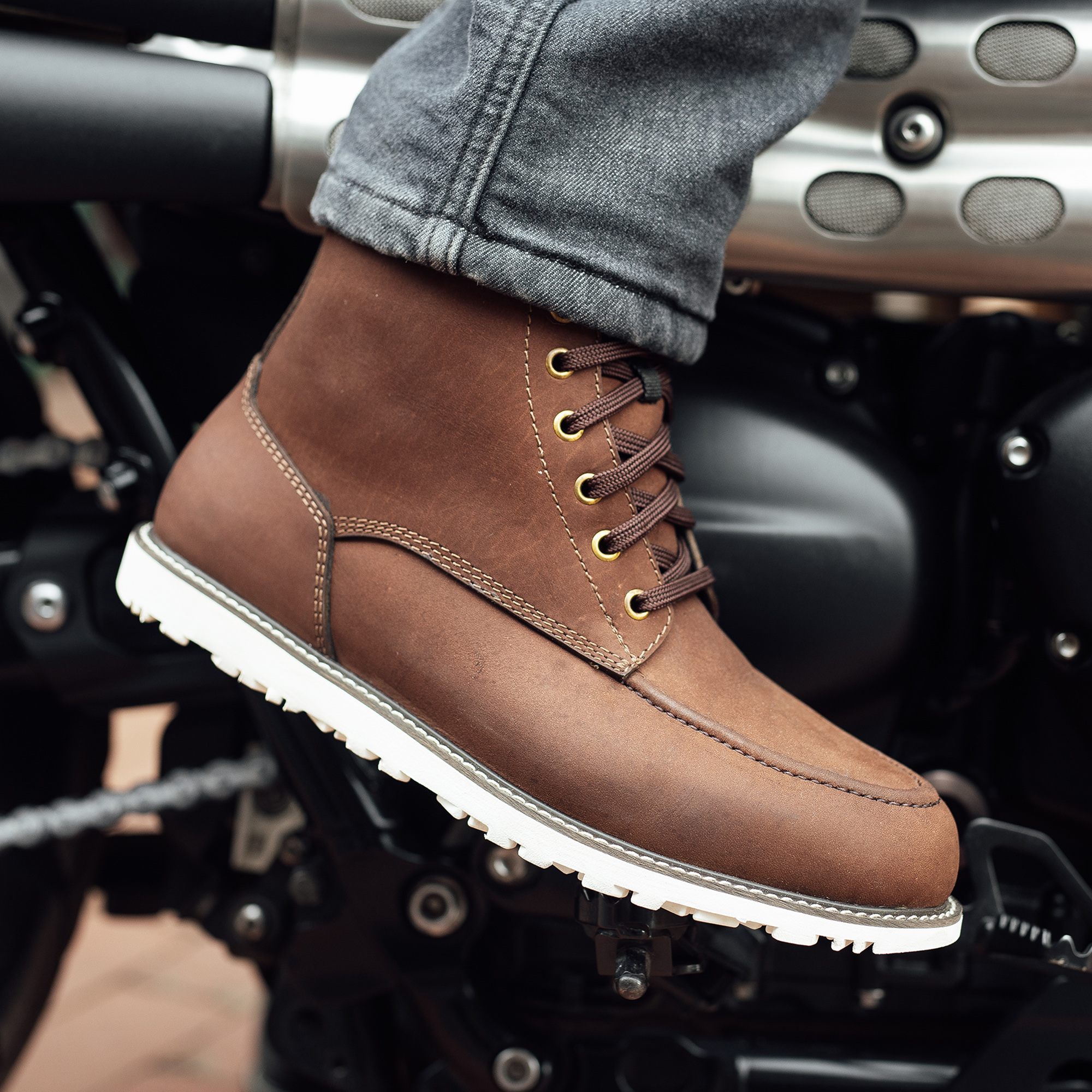 Worker D3O WP Boot Merlin Dark Brown Lifestyle2 Worker D3O WP Boot Merlin Dark Brown Lifestyle2